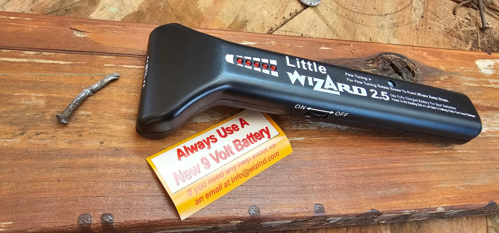 Little Wizard 2.5 Woodworking Metal Detector Nail Finder
