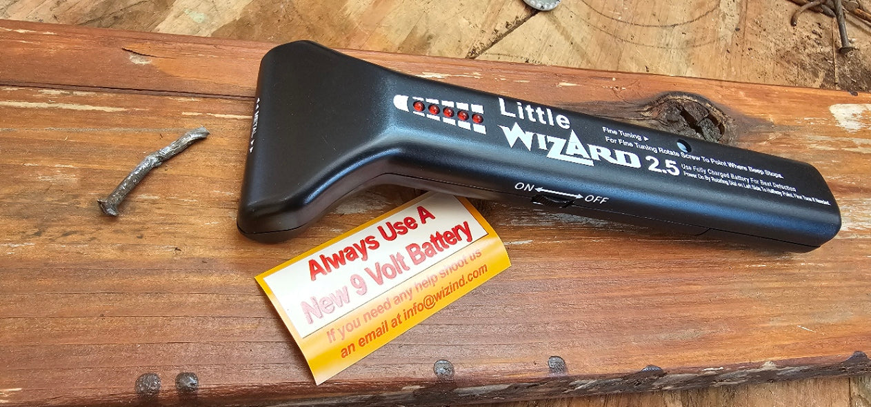 Little Wizard 2.5 Woodworking Metal Detector Nail Finder