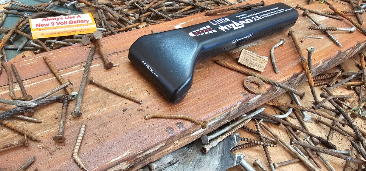 Little Wizard 2.5 Woodworking Metal Detector Nail Finder