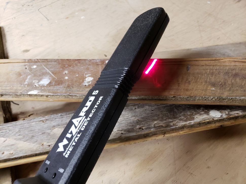 Lumber Wizard 5 Woodworking Metal Detector Nail Finder