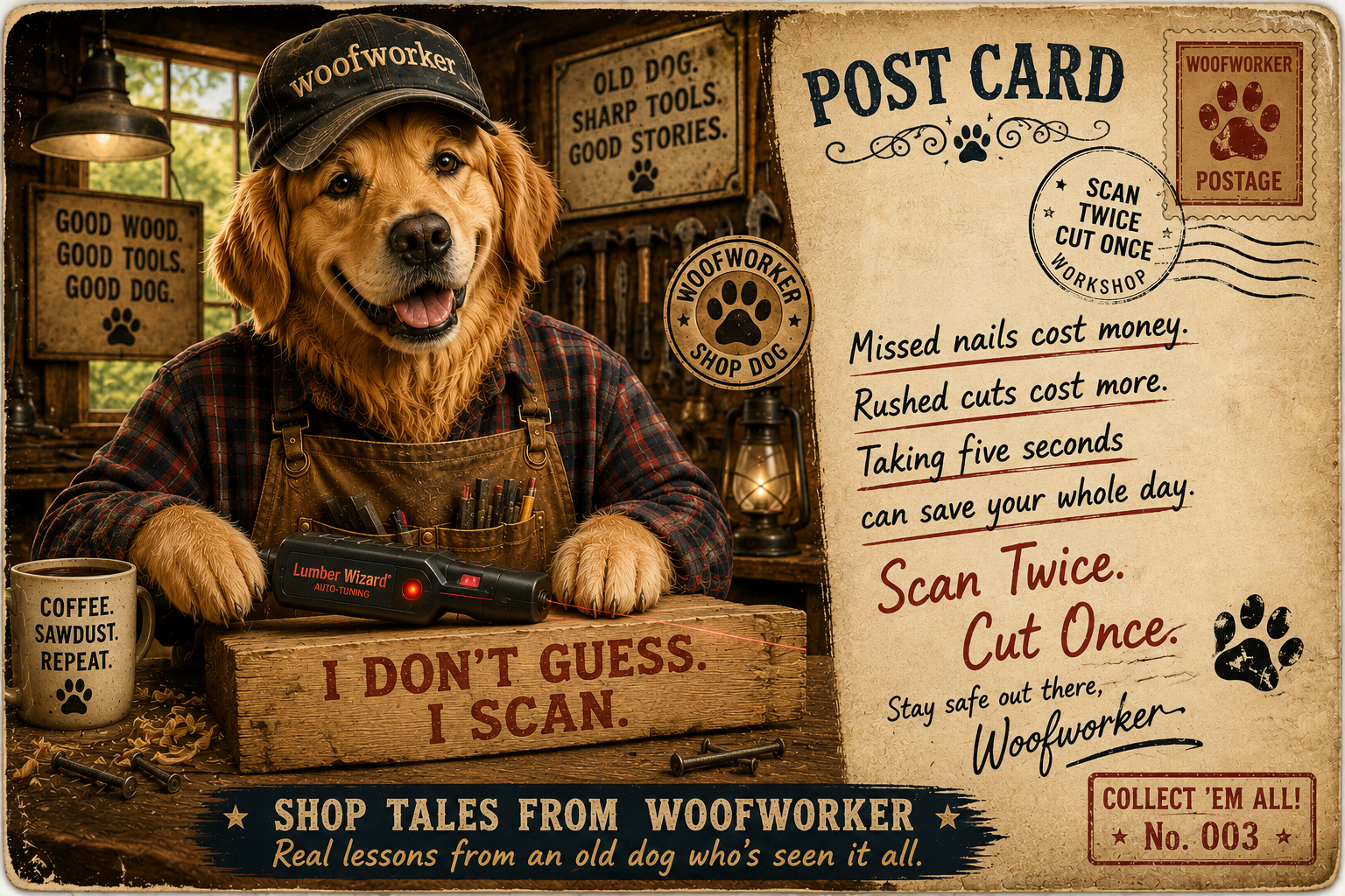 Woofworker Post Card 3